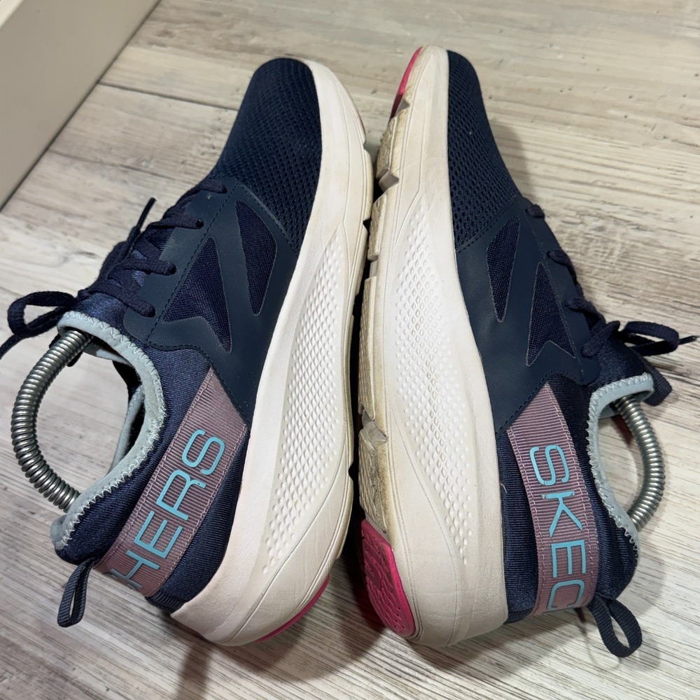 Skechers Go Run Elevate Quick Stride Womens Size 10‎ Blue Running Shoes Sneaker - Picture 7 of 10